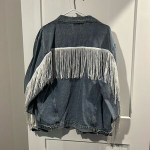 Fringe Denim Jacket